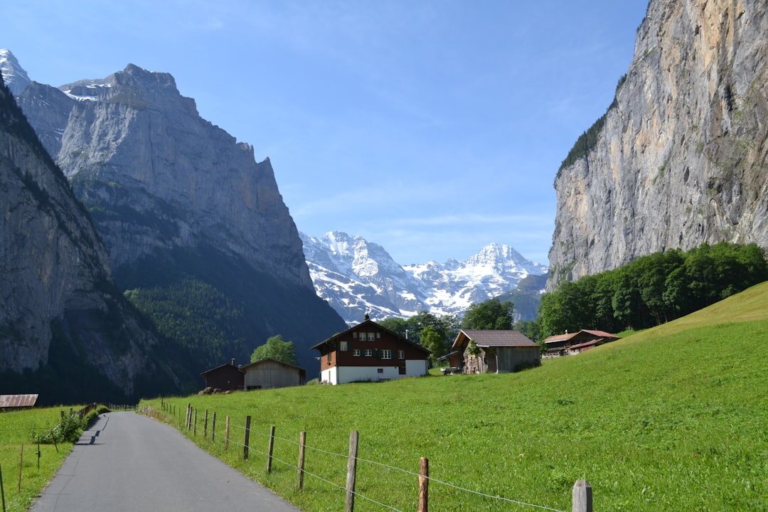 swiss alps landscape
