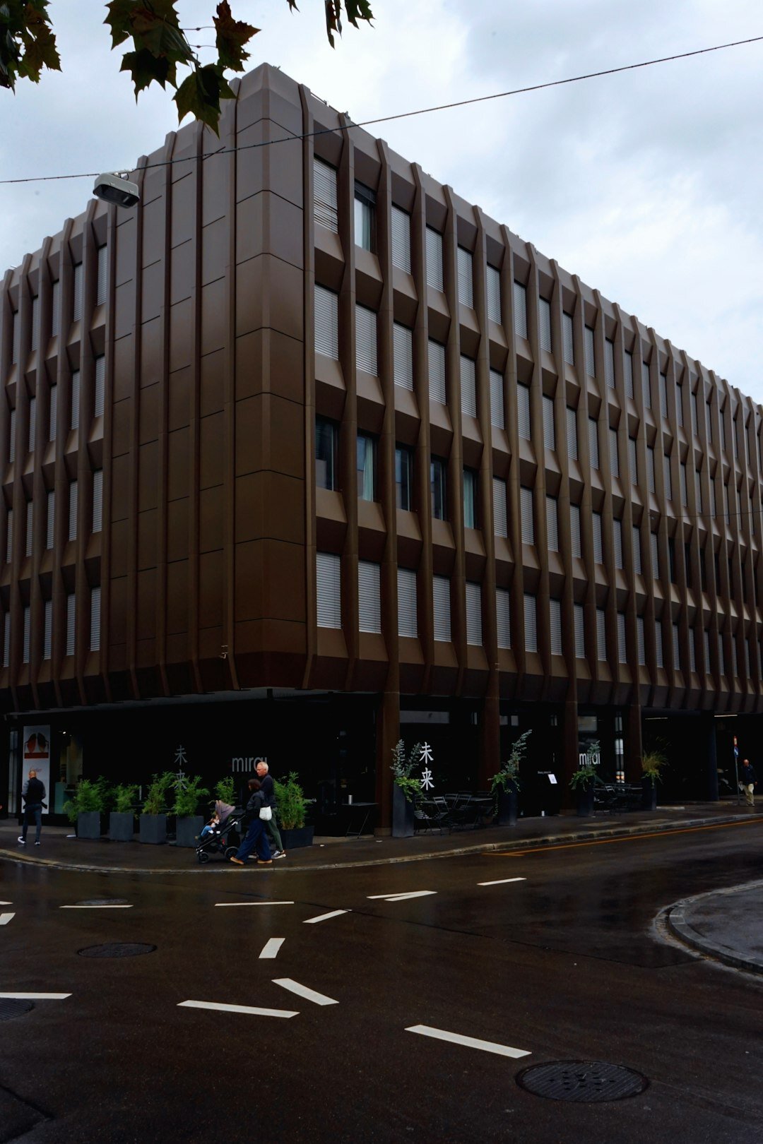 Modern office building in Switzerland