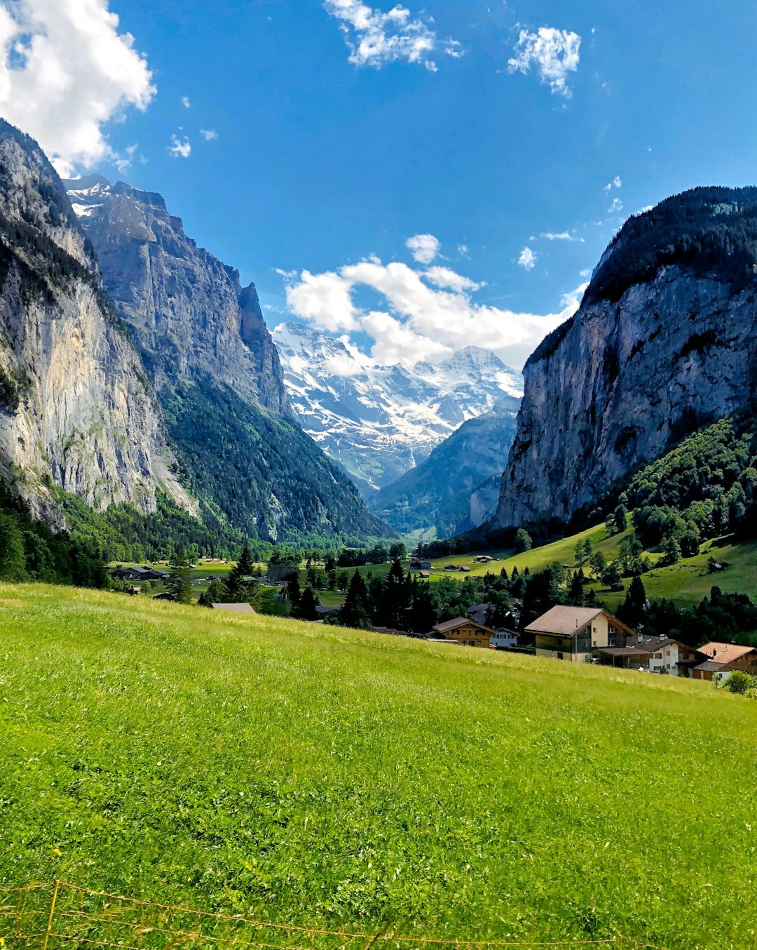 swiss alps landscape